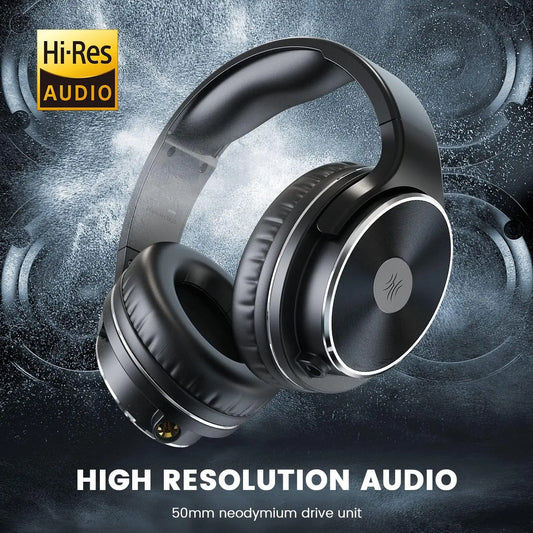 Oneodio Studio HIFI 3.5/6.35mm casque filaire moniteur professionnel casque sur l'oreille haute résolution DJ casque avec micro pour guitare